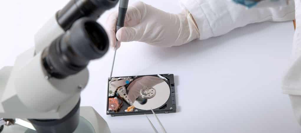 Hard Drive Surgery to Recover Data