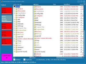 GetDataBack Simple Folder Tree