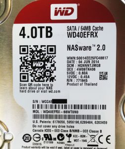 WD RED NAS HDD